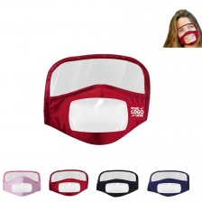Integrated Transparent Face Mask with Eye Shield